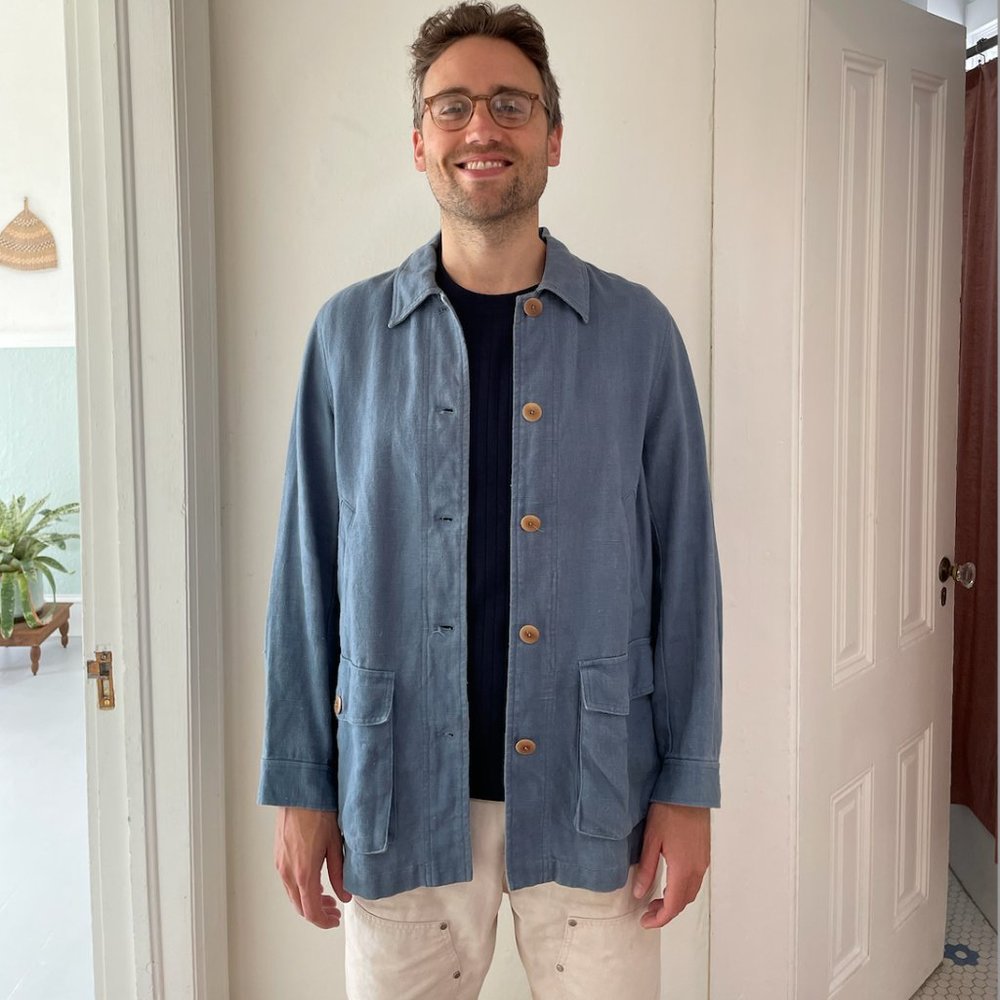 Vintage Ralph Lauren 100% Linen Jacket - Size Large